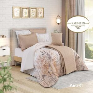 سرویس روتختی مخمل کاردلن kardelen مدل مارتا Marta دونفره 8 تکه