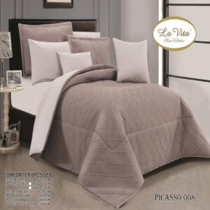 سرویس روتختی مخمل لاویتا Lavita مدل پیکاسو Picasso دونفره 8 تکه