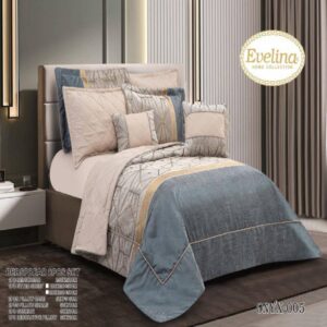 سرویس روتختی مخمل لاویتا Lavita مدل اونیکس onyx دونفره 8 تکه