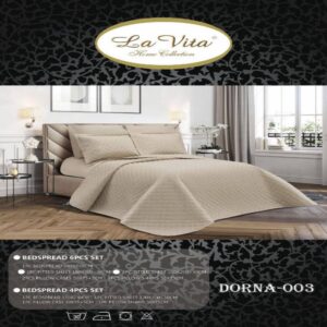 سرویس روتختی پنبه دوزی (بهاره) لاویتا Lavita مدل درنا Dorna دونفره 6 تکه