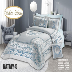 سرویس روتختی مخمل ویت هوم white home مدل ناتالی Nataly دونفره 8 تکه