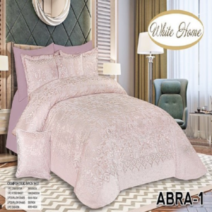 سرویس روتختی مخمل ویت هوم white home مدل ابرا abra دونفره 8 تکه