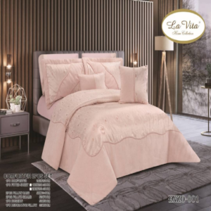سرویس روتختی مخمل لاویتا Lavita مدل انزو Enzo دونفره 8 تکه