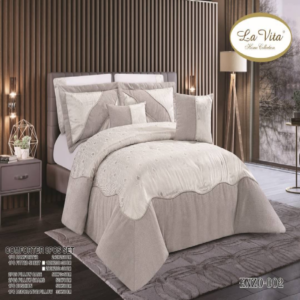 سرویس روتختی مخمل لاویتا Lavita مدل انزو Enzo دونفره 8 تکه