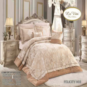 سرویس روتختی مخمل لاویتا Lavita مدل فلیسیتی Felicity دونفره 8 تکه