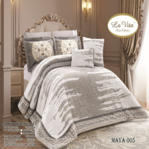سرویس روتختی مخمل لاویتا Lavita مدل مایا Maya دونفره 8 تکه