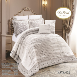 سرویس روتختی مخمل لاویتا Lavita مدل مایا Maya دونفره 8 تکه