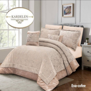 سرویس روتختی مخمل کاردلن kardelen مدل إوا Eva دونفره 8 تکه