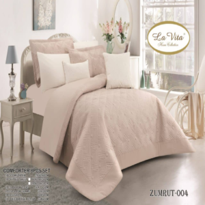 سرویس روتختی مخمل لاویتا Lavita مدل زمرد Zumrut دونفره 8 تکه