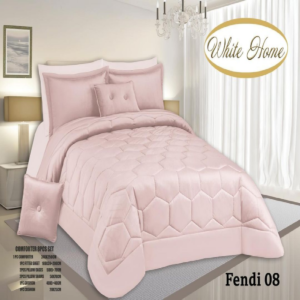 سرویس روتختی مخمل ویت هوم white home مدل فندی fendi دونفره 8 تکه