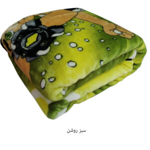 پتو گلبافت یکنفره عروسکی مدل بن تن