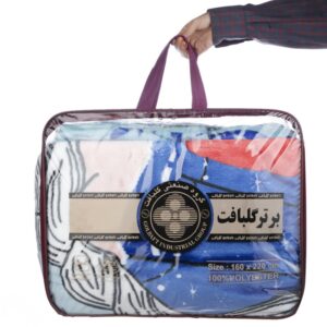 پتو گلبافت یکنفره عروسکی مدل السا و آنا