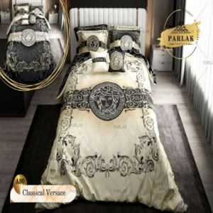 سرویس روتختی پارلاک دونفره دو رو مدل classic Versace کد A-80