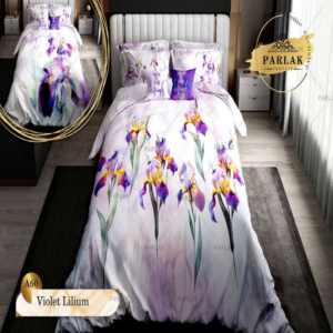 سرویس روتختی پارلاک دونفره دو رو مدل violet Lilium کد A-60