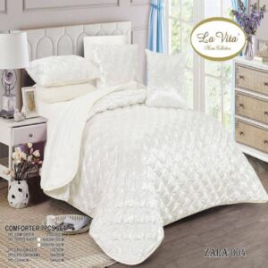 سرویس روتختی مخمل لاویتا Lavita مدل زارا zara دونفره 7 تکه