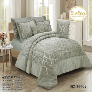 سرویس روتختی مخمل لاویتا Lavita مدل بنیتو benito دونفره 8 تکه