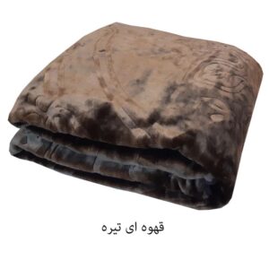 پتو نرمینه بافت مدل نرمین طلایی (گلد)