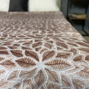 پتو مسافرتی مدل برگی سایز دونفره