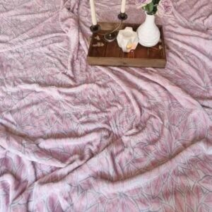 پتو مسافرتی مدل برگی سایز دونفره