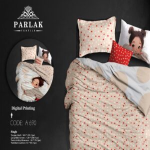 سرویس روتختی پارلاک یکنفره دو رو کد A-690