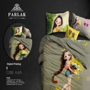 سرویس روتختی پارلاک یکنفره دو رو کد A-695
