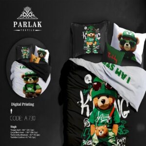 سرویس روتختی پارلاک یکنفره دو رو کد A-730