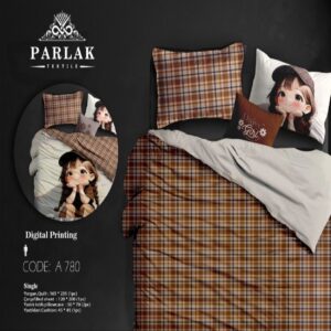 سرویس روتختی پارلاک یکنفره دو رو کد A-780