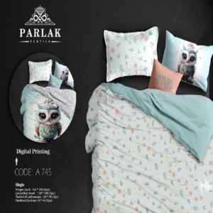 سرویس روتختی پارلاک یکنفره دو رو کد A-745