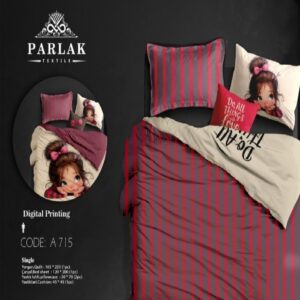 سرویس روتختی پارلاک یکنفره دو رو کد A-715