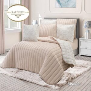 سرویس روتختی مخمل کاردلن kardelen مدل سیبل sibel دونفره 8 تکه