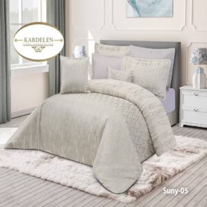 سرویس روتختی مخمل کاردلن kardelen مدل سانی suny دونفره 8 تکه