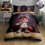 سرویس روتختی ترکاز turkaz یکنفره دورو کد 1186