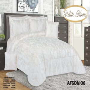 سرویس روتختی مخمل ویت هوم white home مدل افسون afson دونفره 8 تکه