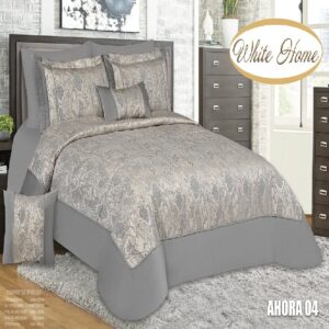 سرویس روتختی مخمل ویت هوم white home مدل اهورا ahora دونفره 8 تکه