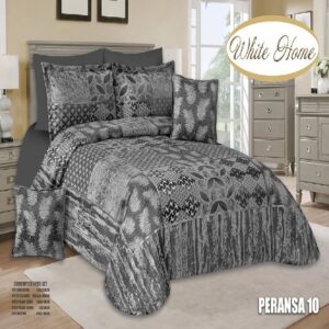 سرویس روتختی مخمل ویت هوم white home مدل پرنسا peransa دونفره 8 تکه