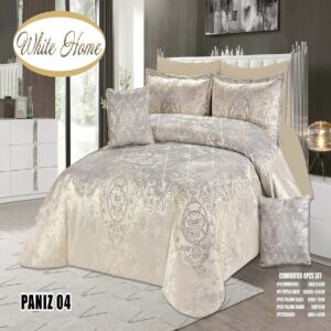سرویس روتختی مخمل ویت هوم white home مدل پانیذ paniz دونفره 8 تکه
