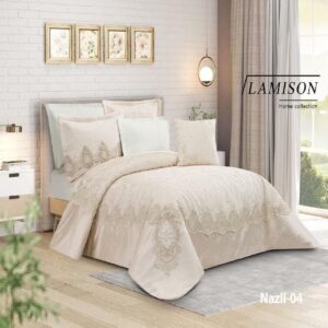 سرویس روتختی مخمل کاردلن kardelen مدل نازلی Nazli دونفره 8 تکه