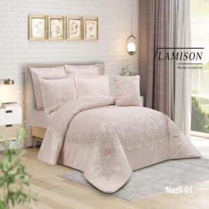 سرویس روتختی مخمل کاردلن kardelen مدل نازلی Nazli دونفره 8 تکه