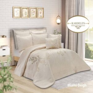 سرویس روتختی مخمل کاردلن kardelen مدل میامی Miami دونفره 8 تکه
